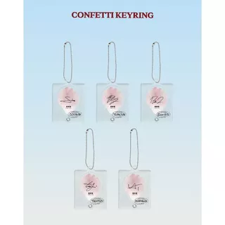 TOMORROW X TOGETHER VR CONCERT : ENDLESS RIDE [Official MD]_Confetti Keyring