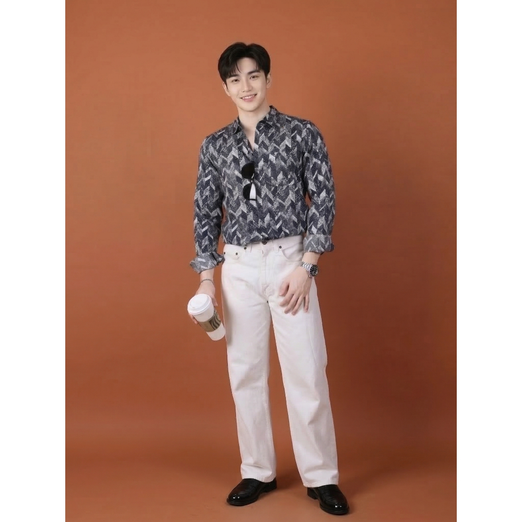 เสื้อเชิ้ต Shirt ARMANI EXCHANGE ของแท้ 100% สภาพใหม่ Premium [ARMANI EXCHANGE S 19.5/29] | MOPOKO