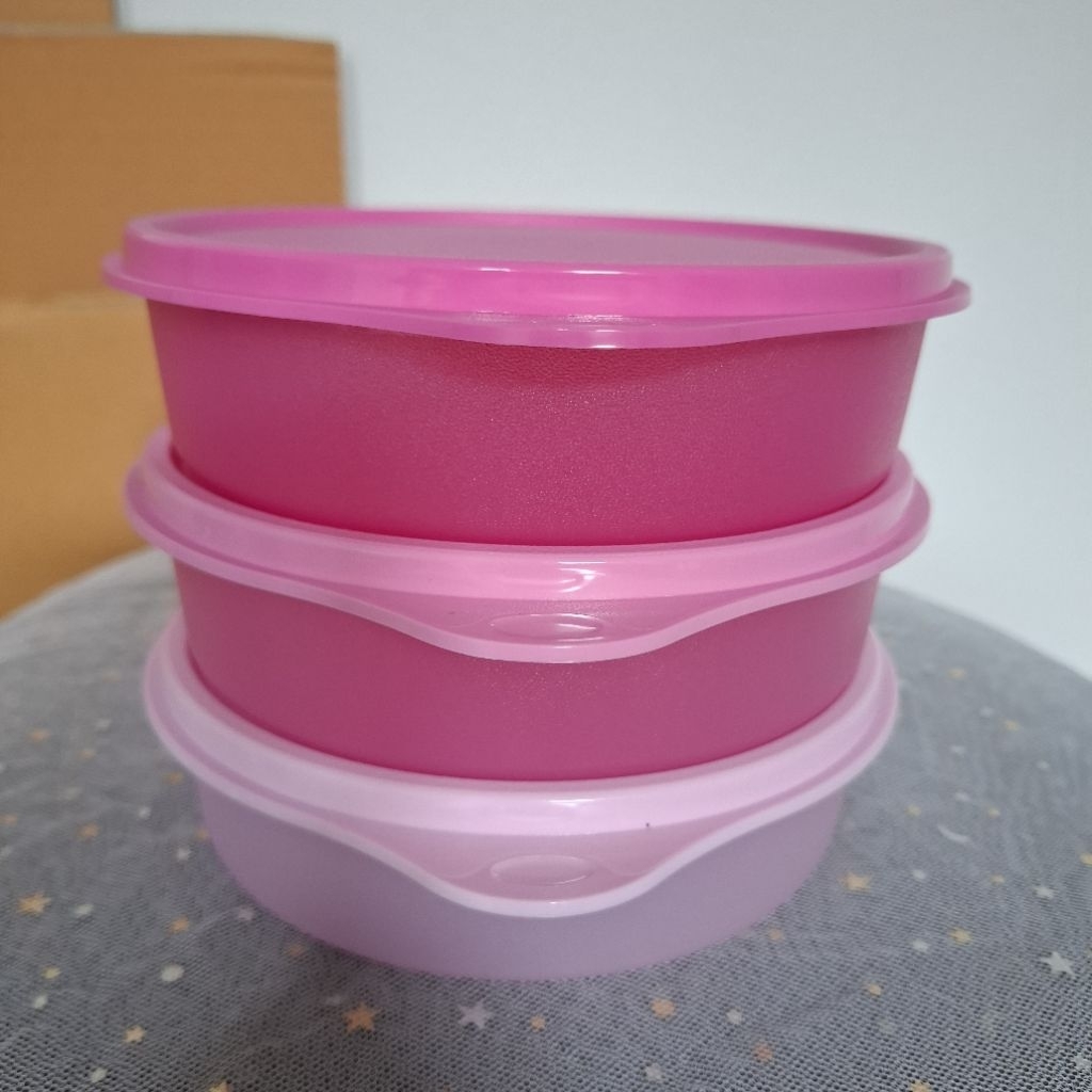 Tupperware ถ้วยเเบ่งอาหาร (1ใบ) ถ้วยใส่อาหารใส่แกง ฝาปิดแน่นน้ำแกงไม่หกไม่ซึม