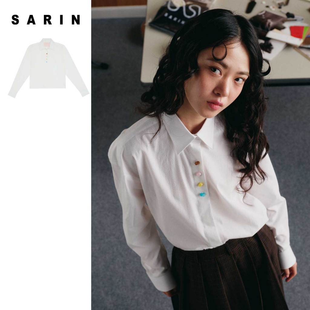 Sarin Edit shirt เสื้อเชิ้ต แต่งกระดุม