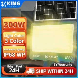 KING สปอตไลท์ สปอตไลท์220V Spotlight LED ไฟสปอร์ตไลท์ 300W (ใช้ไฟบ้าน220V) IP68กันน้ำ ส่องสว่างป้ายโฆษณา กันน้ำ เสียบปลั
