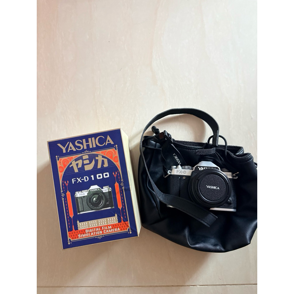 กล้องYashica รุ่น FX-D 100 ใช้น้อยครั้งเหมือนมือ1
