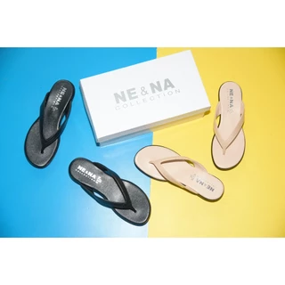 รองเท้าเเฟชั่นผู้หญิงเเบบรองเท้าเเตะส้นเตี้ย No. 8276 NE&NA Collection Shoes