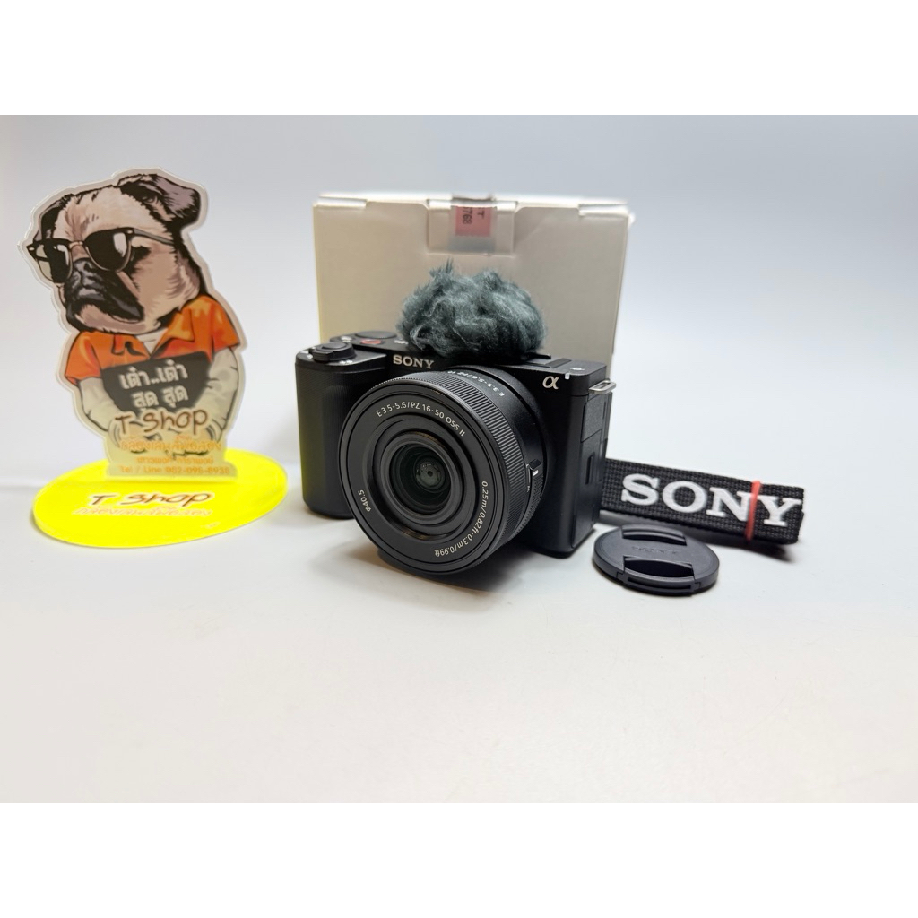 Sony zev10ii(m2)-เลนส์16-50mm เครื่องศูนย์อุปกรณ์ครบกล่อง