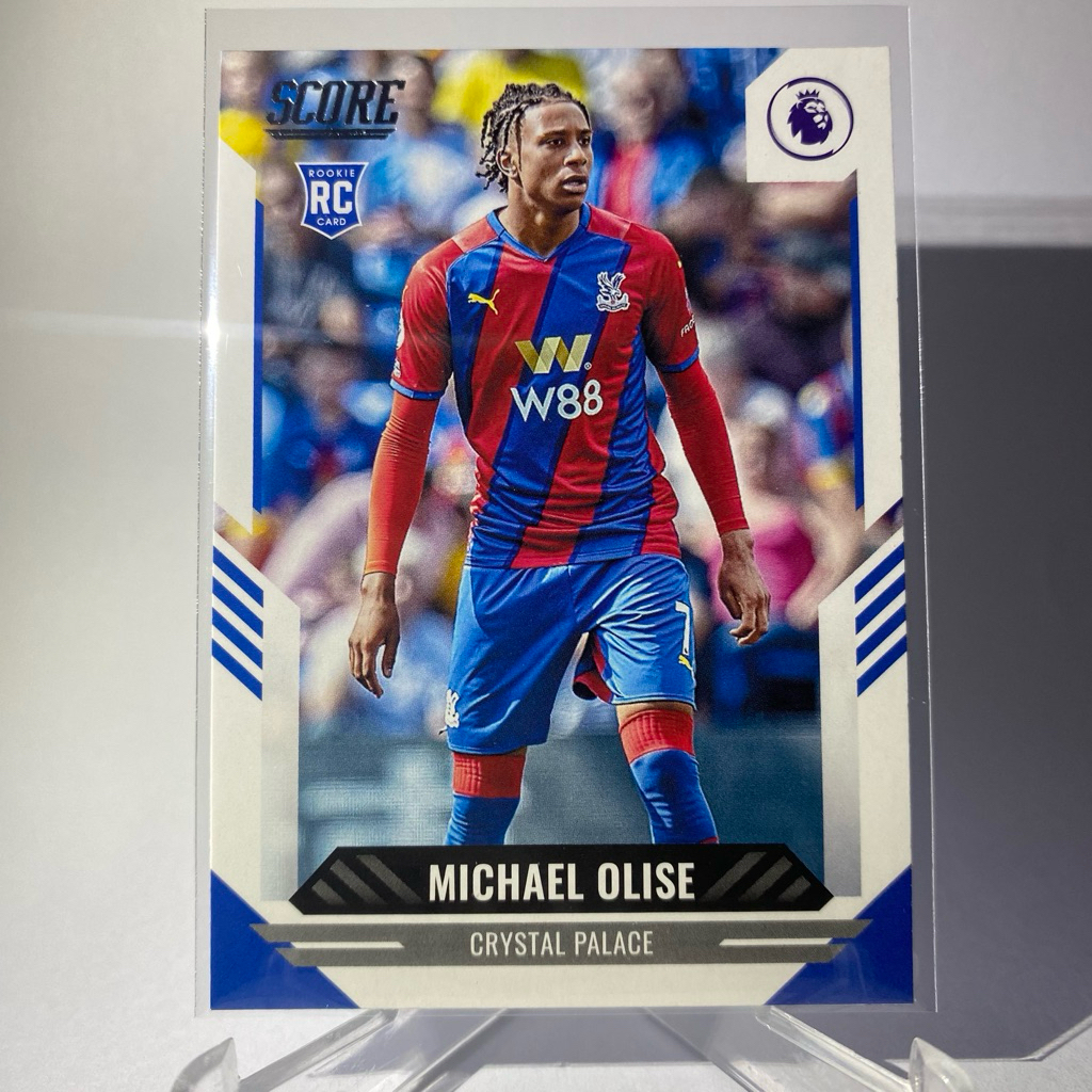 การ์ดนักฟุตบอล MICHAEL OLISE, RC, CRYSTAL PALACE, SCORE, PANINI 2021, No.177