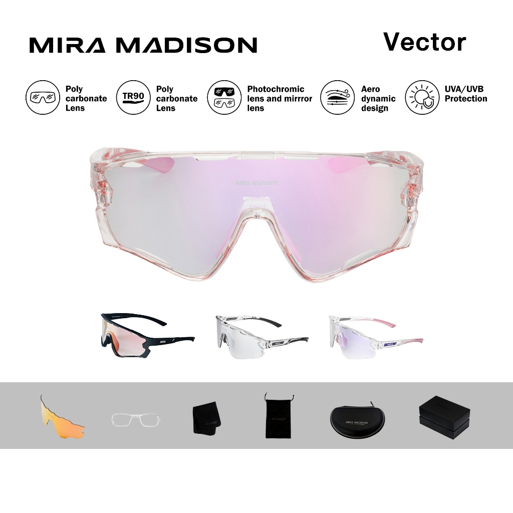 Mira Madison نظارة شمسية رياضية Vector
