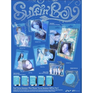 (พร้อมส่ง) อัลบั้ม Surfin Boy Summer Mini Album [Velvet Summer] - RED VELVET Redvelvet High Tide/Big Wave POB