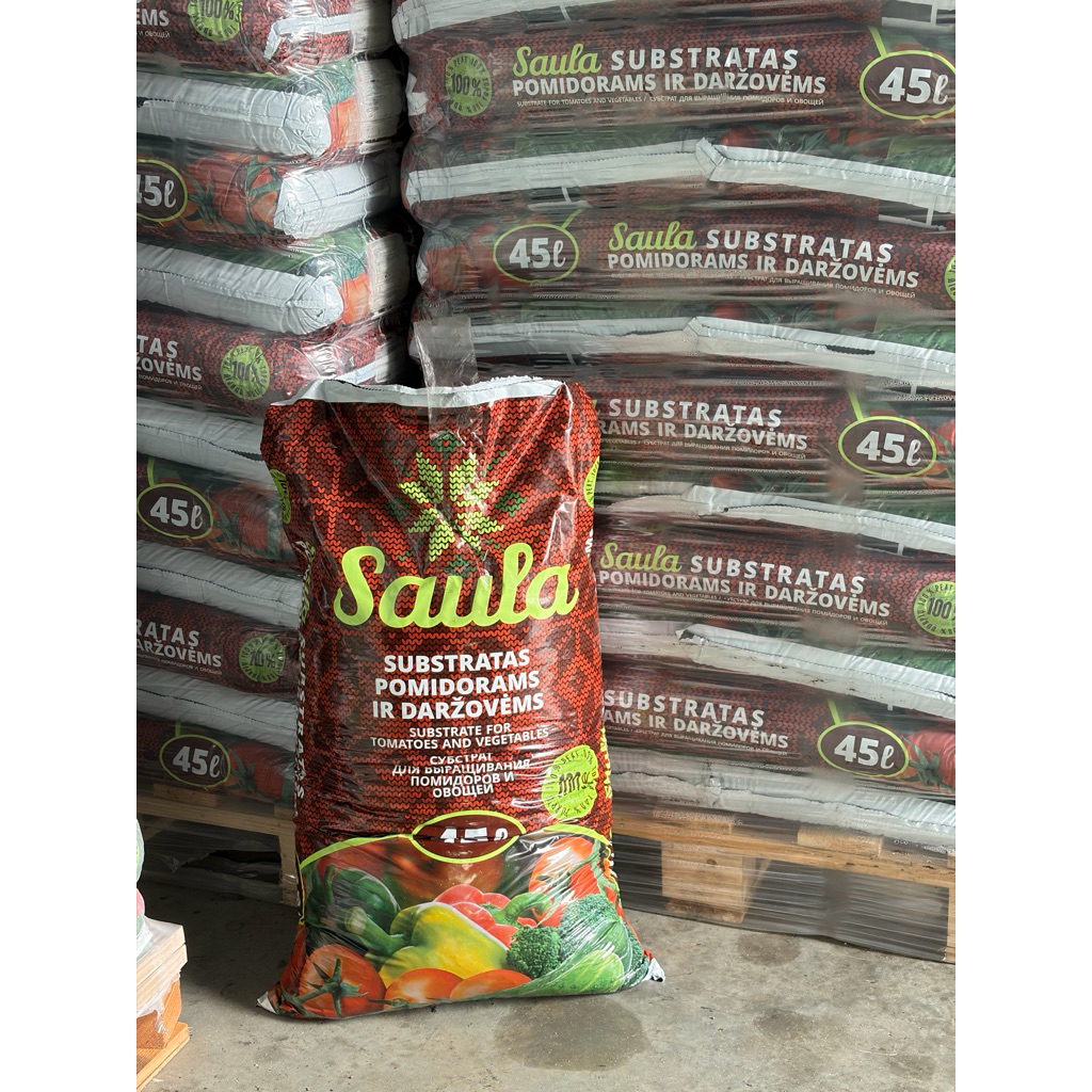 พีทมอส กรด PH3.5-5 saula สำหรับบลูเบอรี่45ลิตร