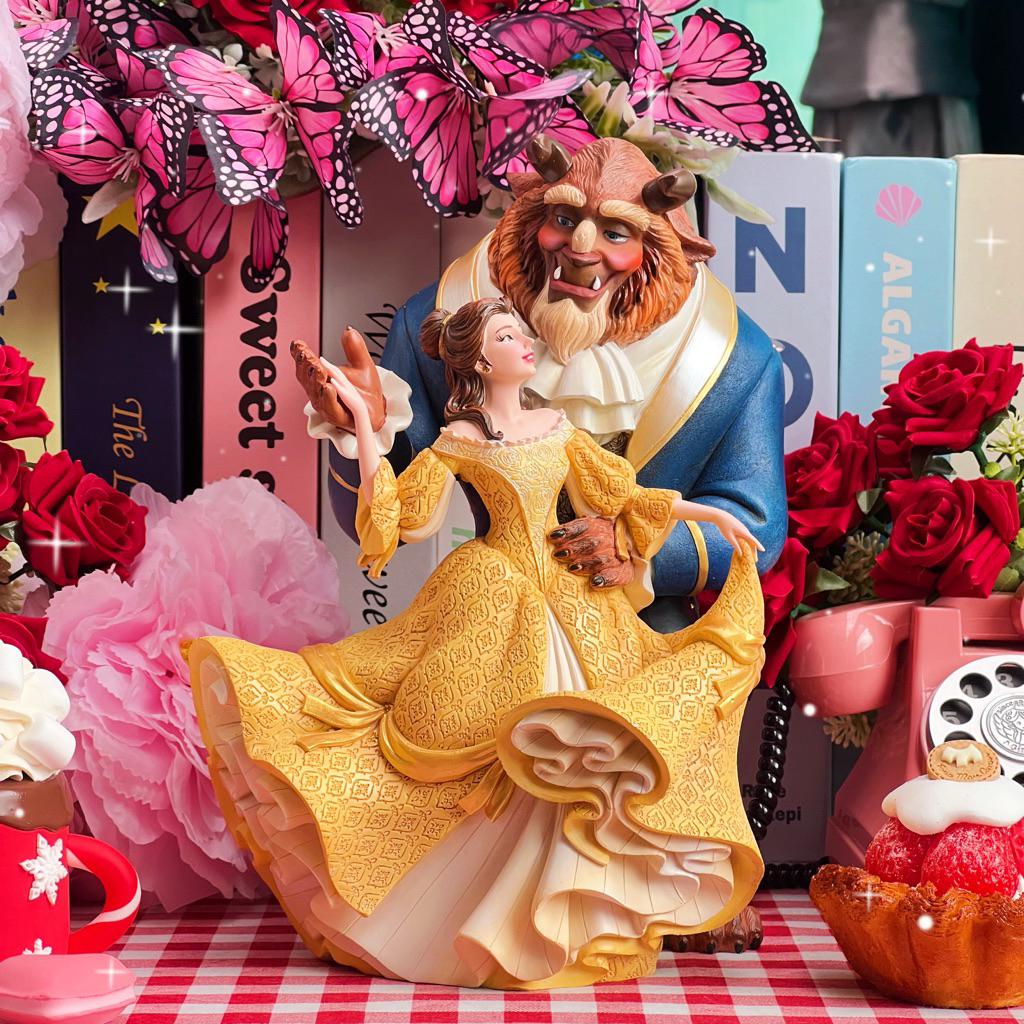 𓊈 Pre-order౨ৎ 𓊉 Disney Showcase Couture de Force Beauty and the Beast Dance Figurine