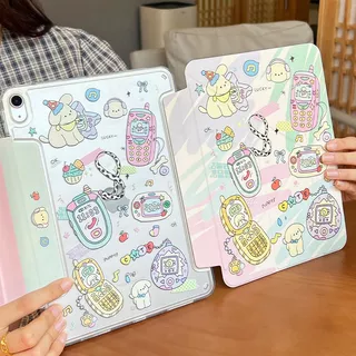 🌟Gen11เคส ipad ลายการ์ตูน รุ่นเคสแม่เหล็ก เคสไอแพด แกนY มีปกรัด สำหรับไอแพดMini6/7 Air3/4/5/6/7 Gen7/8/9/10 Pro10.5/11