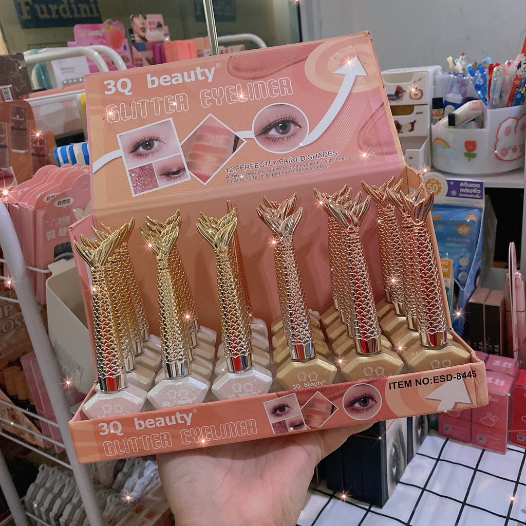 3Q beauty glitter eyeliner กลิตเตอร์อายไลเนอร์