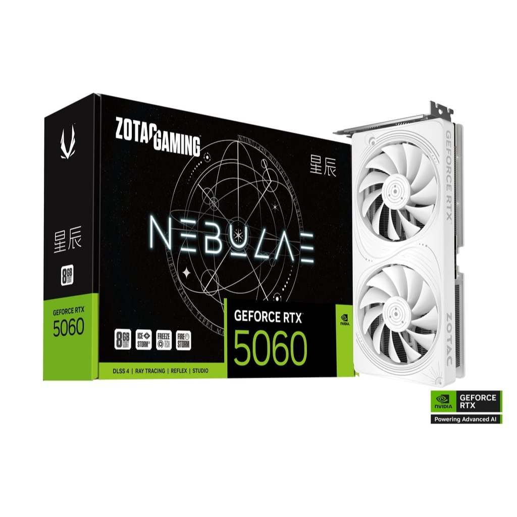 ZOTAC GAMING GEFORCE RTX 5060 8GB NEBULAE OC (การ์ดจอ)