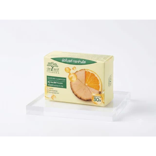 สบู่เดอ ลีฟ ทานาคา มอยส์เจอร์ไรซิ่งแอนด์ไวท์เทนนิ่ง 100กรัม Thanaka Moisturizing & Whitening Soap