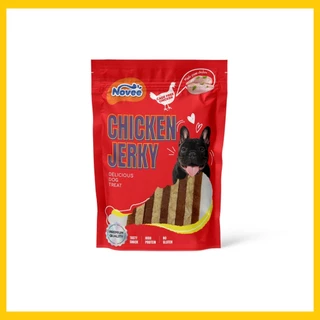 1067 Novee Chicken Jerky / ขนมสุนัข ขนมหมา โนวี่ เจอร์กี้ สำหรับสุนัข 50กรัม ***1แถม1 59บาท