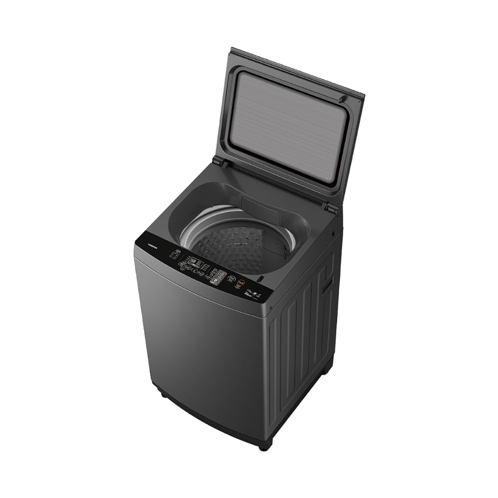 TOSHIBA เครื่องซักผ้าฝาบน 14 กก. รุ่น AW-DUM1500LT(MK) Direct Drive Inverter Ultra Fine Bubble ประกันมอเตอร์ 10 ปี