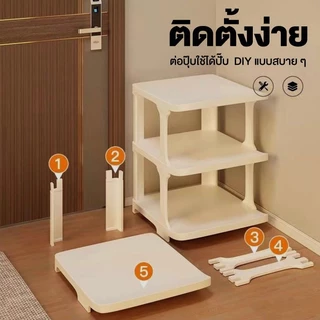 WISE ชั้นวางรองเท้า มินอมอล เด็ก ผู้ใหญ่ ที่วาง มีให้เลือกหลากหลายชั้น