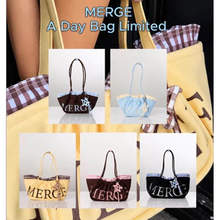🚗พร้อมส่ง 𝗠𝗘𝗥𝗚𝗘 𝗔 𝗗𝗔𝗬 𝗕𝗔𝗚 𝗟𝗜𝗠𝗜𝗧𝗘𝗗 𝗘𝗗𝗜𝗧𝗜𝗢𝗡 5 สีพิเศษ 🔥 เก็บโค้ดลด 30%