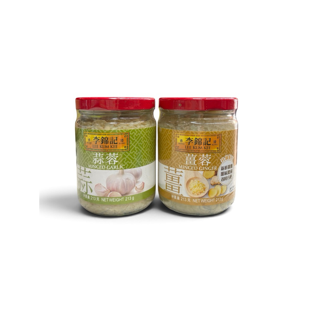 蒜蓉  薑蓉  李錦記 กระเทียมสับ ขิงสับ  Lee Kum Kee