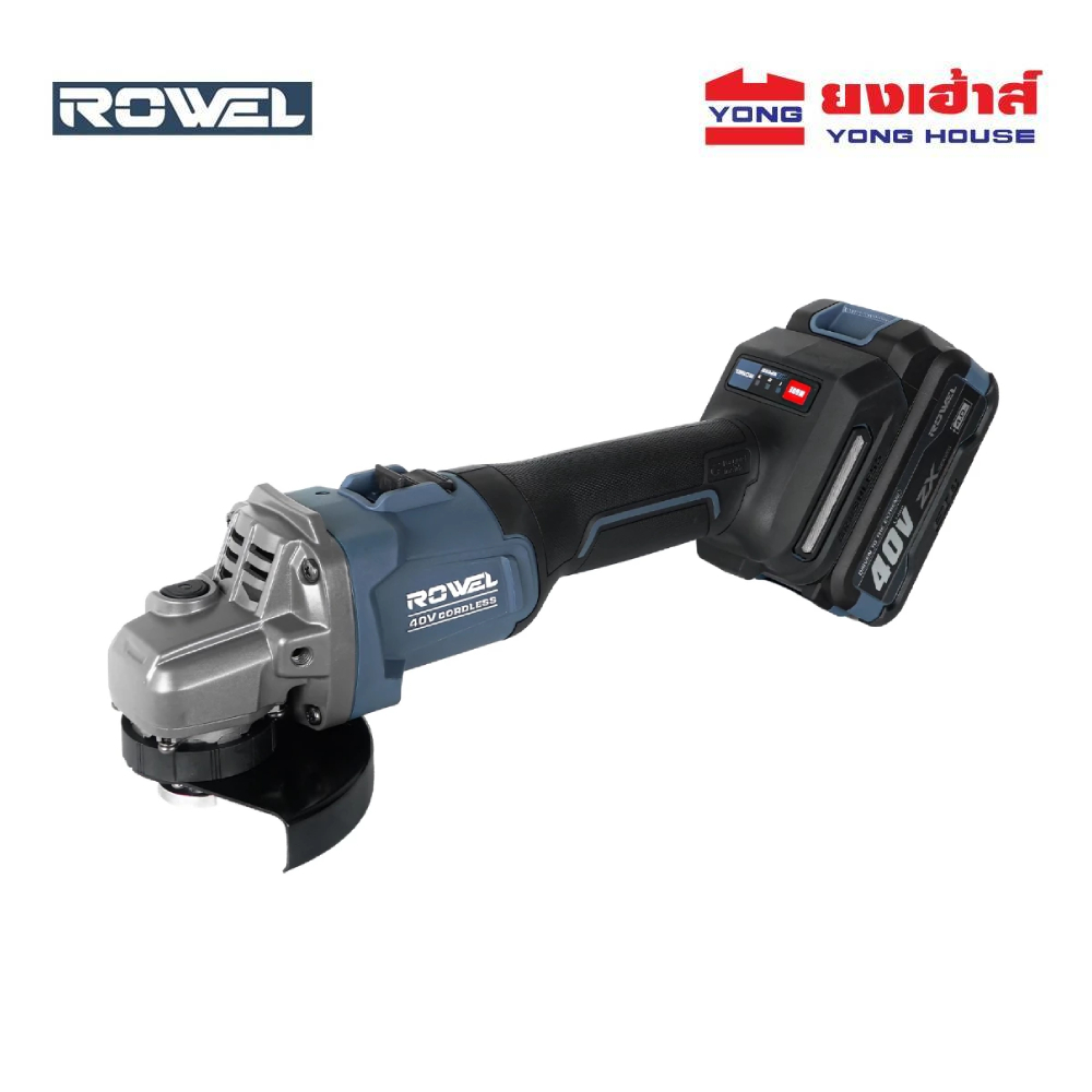 [ซื้อครบ 5800 แถมแบต] ROWEL เครื่องเจียรไร้สาย 40V LI-ION รุ่น DGD100ZX-B เครื่องเปล่า รุ่น DGD100ZX