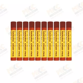 SAKURA สีชอล์คอุตสาหกรรม สีชอล์คเดี่ยว LP มีหลายสี (10แท่ง/กล่อง)