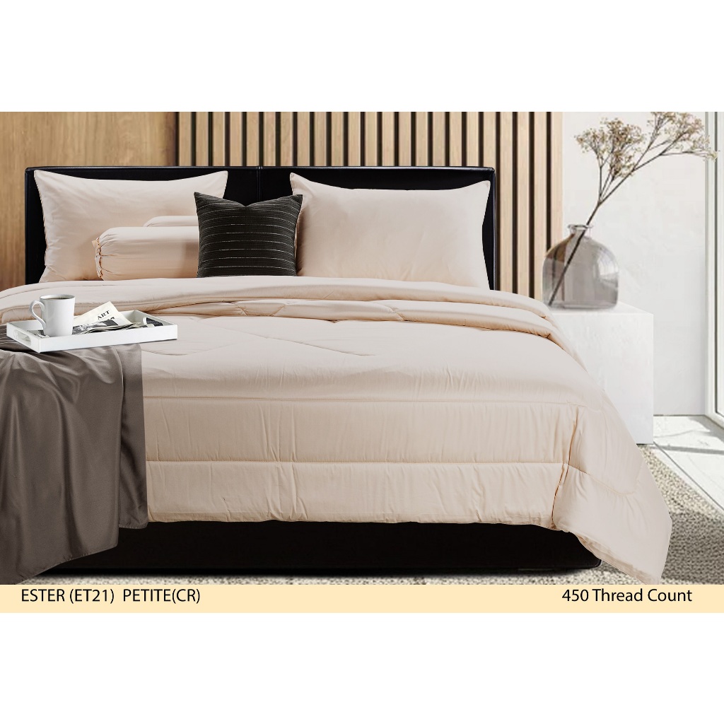 STEVENS ชุดเครื่องนอน รุ่น PURE COTTON ดีไซน์ ESTER PETITE