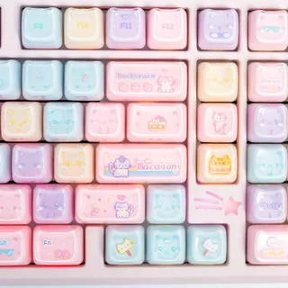 [โค้ดคุ้มลด 20%] DEKAY MYMEOW Collection JELLY Keycap คีย์แคปภาษาไทย CAT KEYCAP BIGPENGUIN BIG PENGUIN