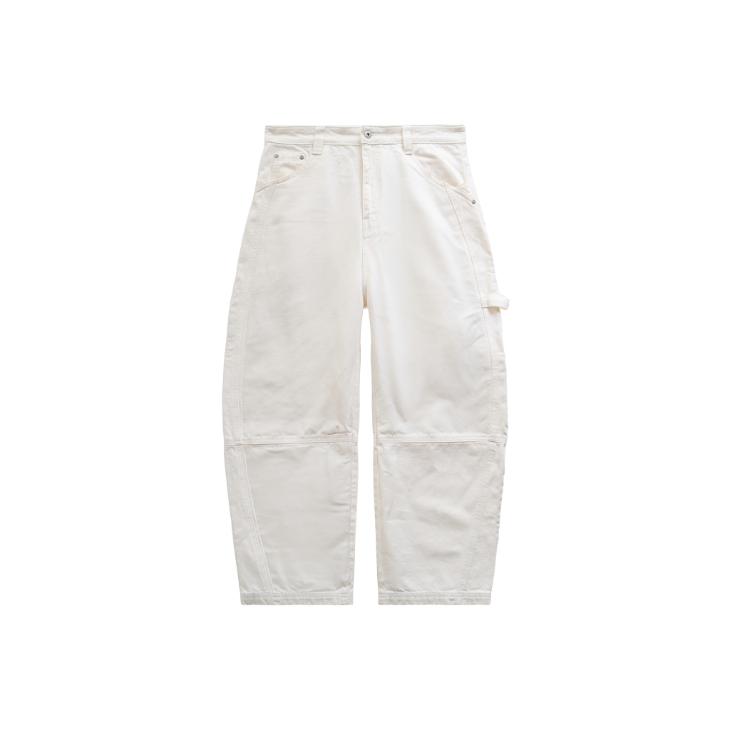 NWL x TV OFF, Carpenter Work Pant Off-White / กางเกงคาร์เพนเตอร์ สีออฟไวท์