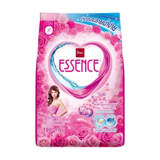 (แพ็ค 2 ถุง) Essence ผงซักฟอก เอสเซ้นซ์ ทำลายเชื้อไวรัสcovid-19 ได้ สะอาด หอมสดชื่น ขนาด 1800-1900 กรัม ทั้ง 3 สูตร