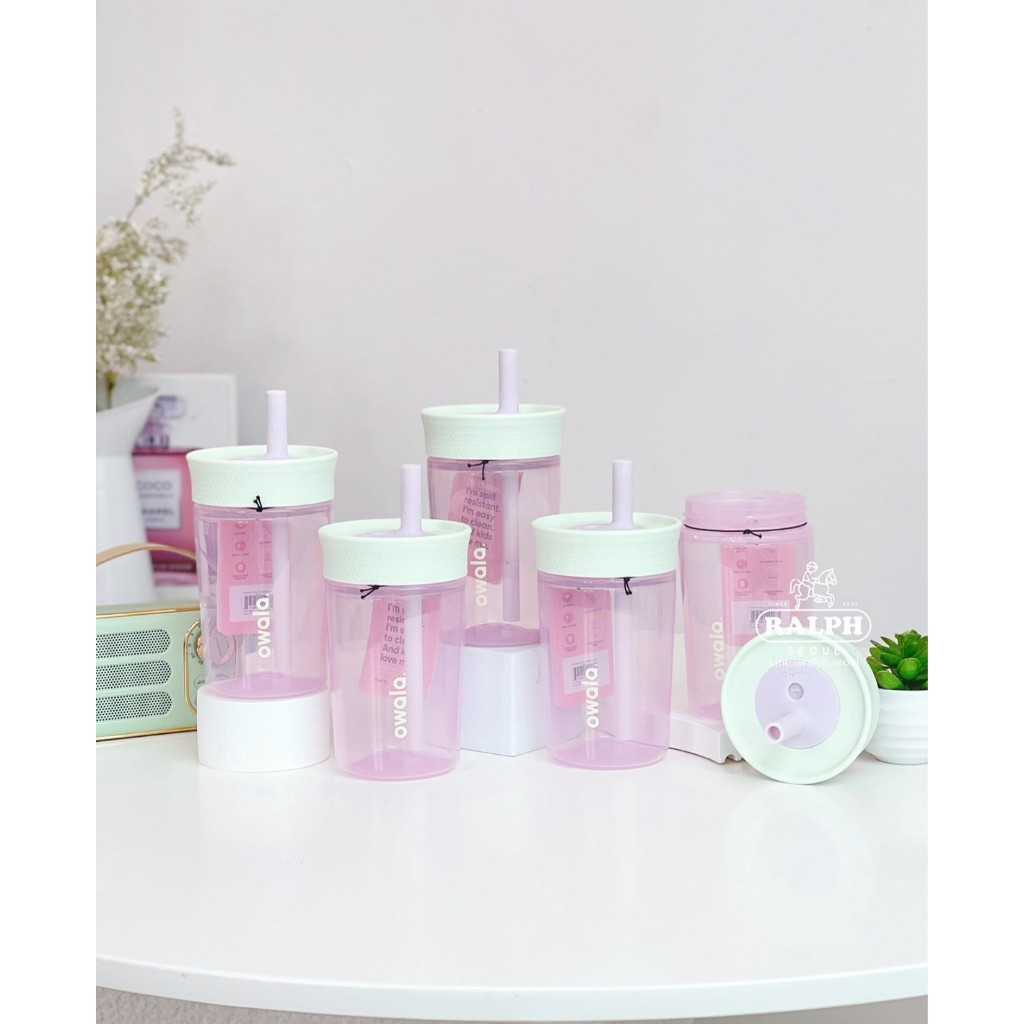 Owala Tumbler Kids Plastic Water Bottle 15 oz (Unicorn)