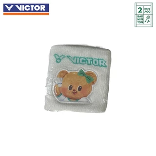 🔥 [Limited หมีเนย] ผ้ารัดข้อมือ Victor x Butterbear รุ่น SP2602BTB ดีไซน์น่ารัก ซับเหงื่อดี ของแท้ 100%