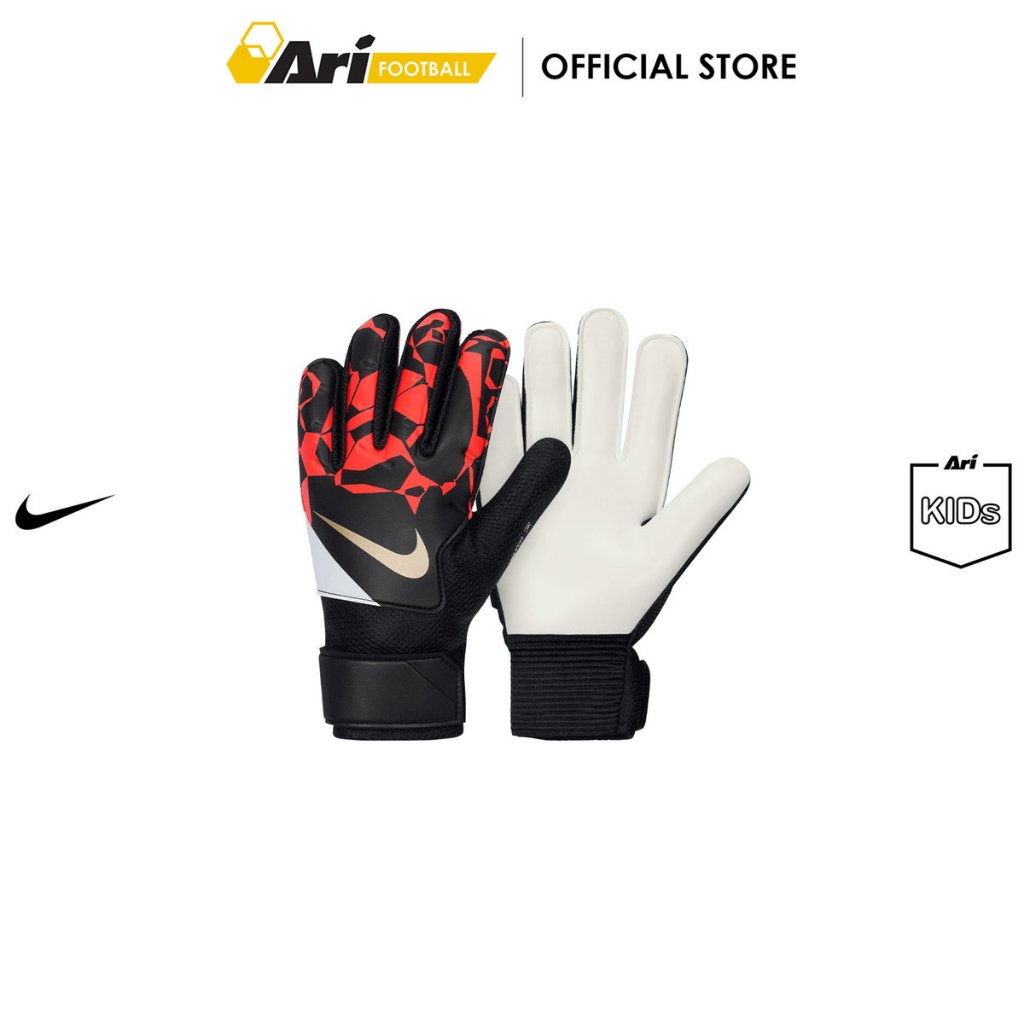 NIKE JR GOALKEEPER MATCH GLOVES (HQ0258-011) ถุงมือผู้รักษาประตู ไนกี้