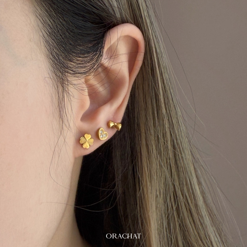 Orachat | The Flatback Edition Vol.1 (ต่างหูจิวตัวเรือนสแตนเลส)