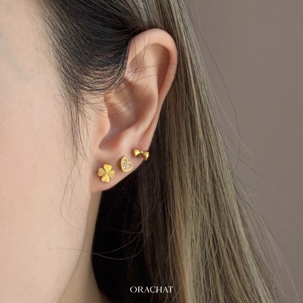 Orachat | The Flatback Edition Vol.1 (ต่างหูจิวตัวเรือนสแตนเลส)
