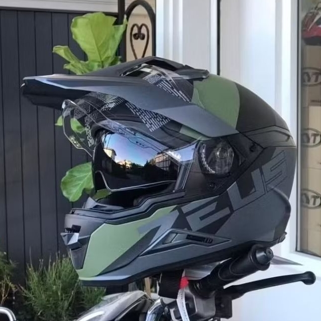 Touring Adventure  ZEUS Helmets | ZS-913 Adventure  (แก็ป ปีกหมวกถอดออกได้)