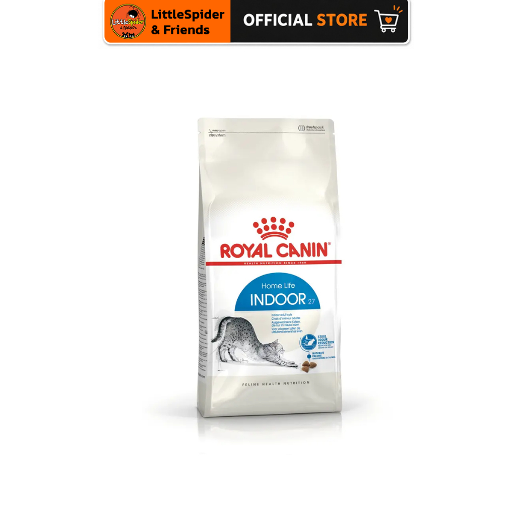 Royalcanin Indoor cat 10 kg อาหารสำหรับแมวโตเลี้ยงในบ้าน