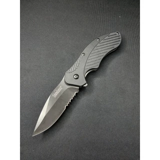 มีดพับ Kershaw 1605CKTST Clash Folding Serrated Knife - Black