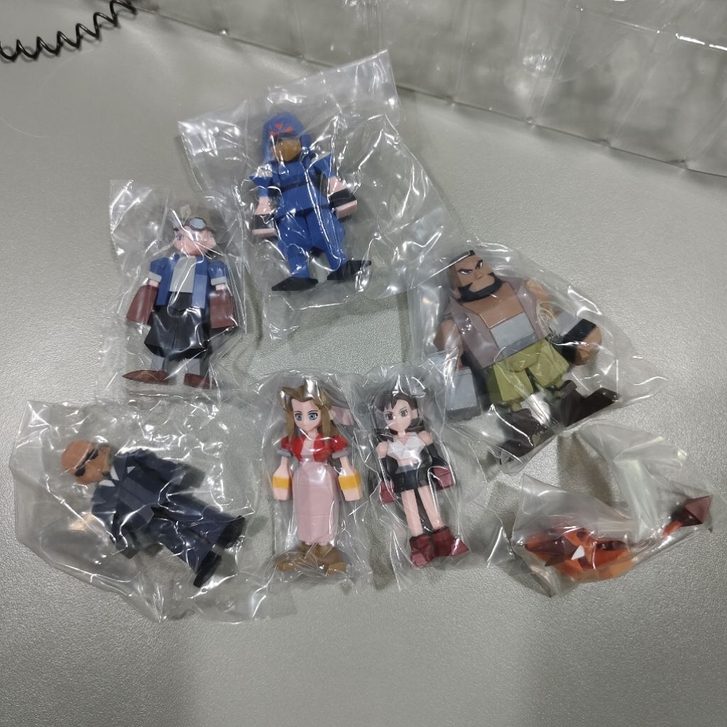 ฟิกเกอร์ Final Fantasy VII Polygon  FF7 FFVII PS1