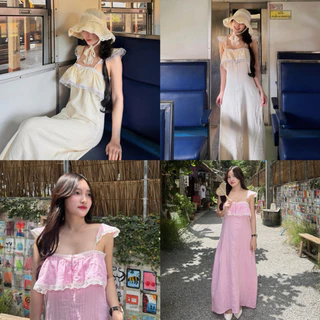Salu Lanna Sweet (เดรสยาวสาลูลูกคุณ)