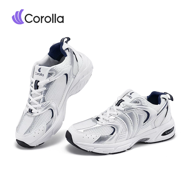 【รองเท้าผู้ชาย】Corolla 1990s รองเท้าผ้าใบแบรนด์แท้ 100% สำหรับผู้ชาย พื้นหนา 4.5 ซม สวมใส่สบาย Unisex แนะนำเพิ่ม 1 ไซส์
