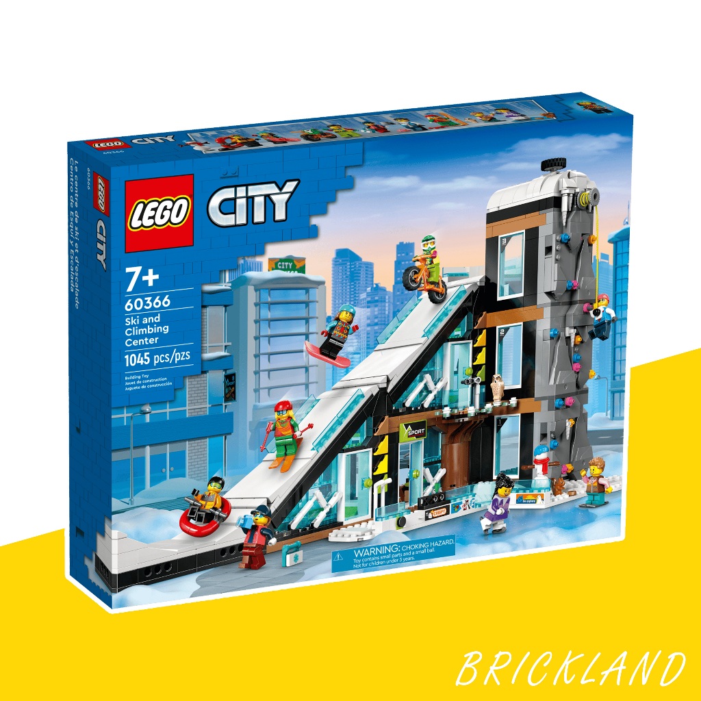 LEGO City 60366 Ski and Climbing Center ของแท้ 100% พร้อมส่ง