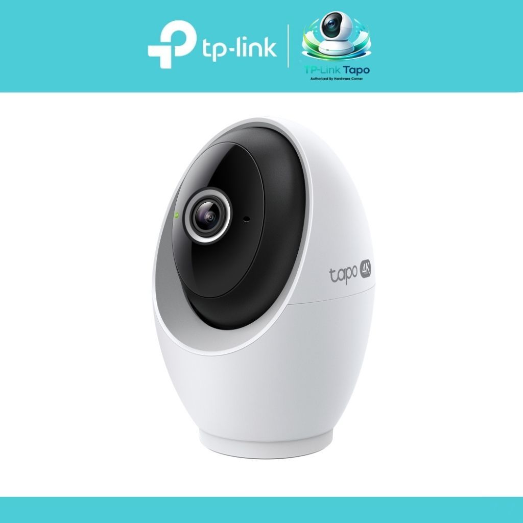 TP-LINK TAPO C260 Pan/Tilt AI Home Security Wi-Fi Camera มุมภาพแนวนอน 360° ในความละเอียด 4K 8MP