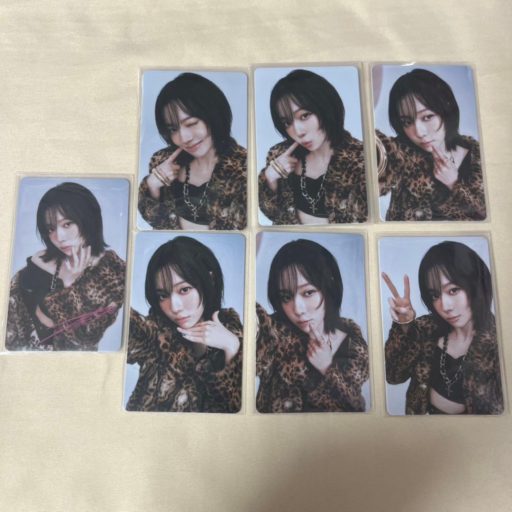 พรีออเดอร์ 🇯🇵 7ใบ aespa SYNK aexis LINE ラントレ