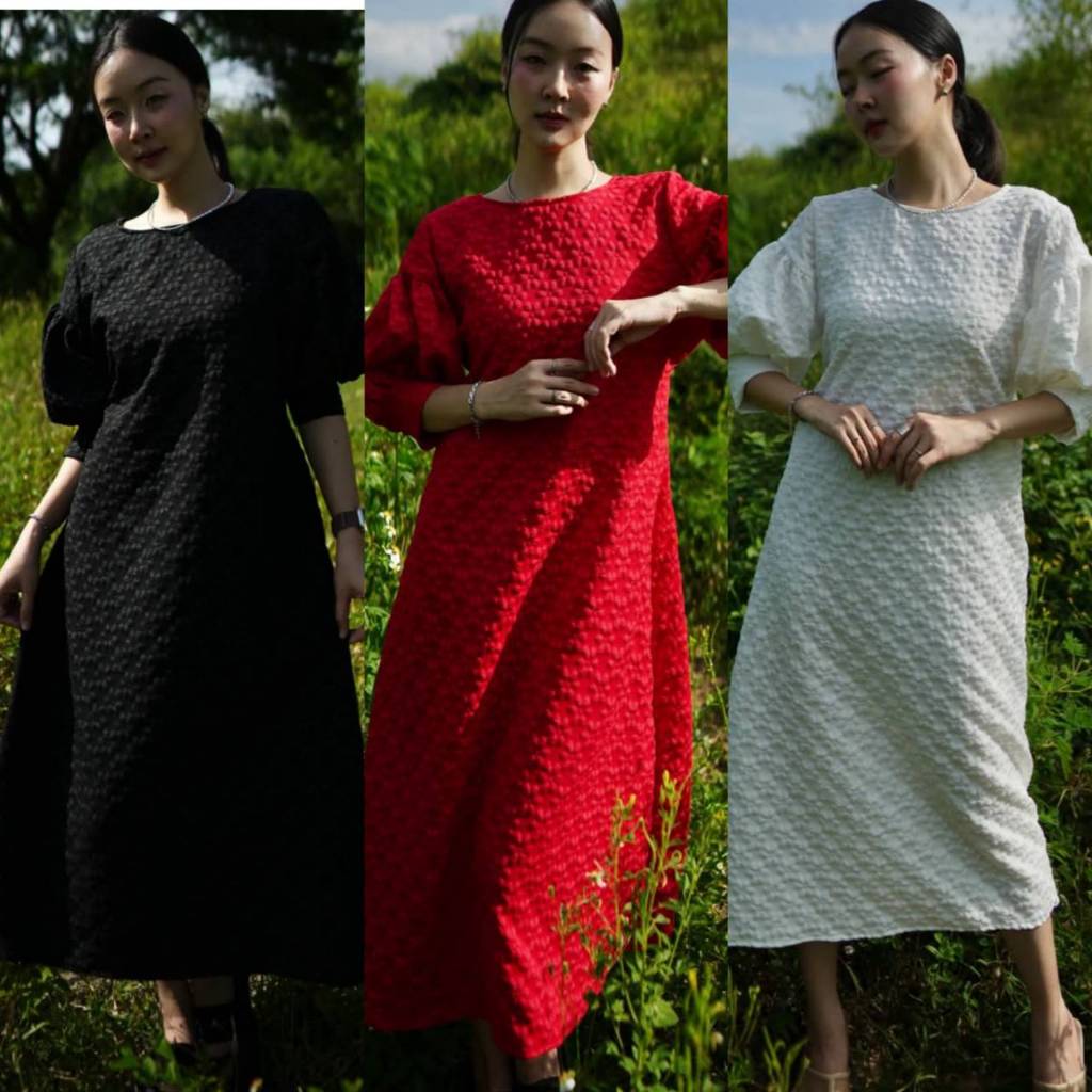 Malinee dress (รอบจัดส่ง3-4วันนะคะ ในระบบให้ลงไว้ 7 วันค้า) ราคาบวกเพิ่มตามขนาดของไซส์ที่ลูกค้าสั่งค้า