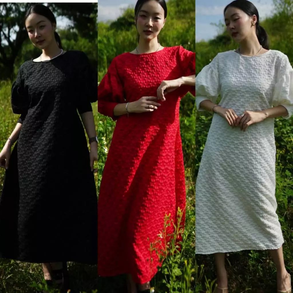 Malinee dress (รอบจัดส่ง3-4วันนะคะ ในระบบให้ลงไว้ 7 วันค้า) ราคาบวกเพิ่มตามขนาดของไซส์ที่ลูกค้าสั่งค้า