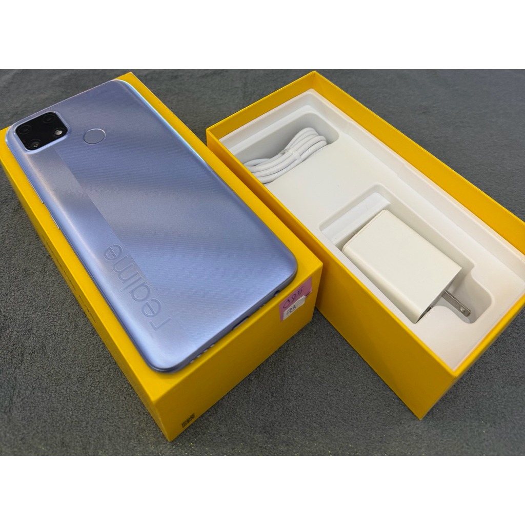 Realme C25 Ram4/64 เครื่องแท้ศูนย์ไทยมือ2