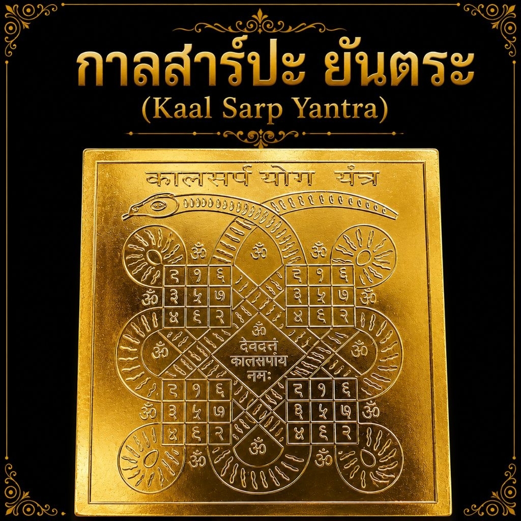 กาลสาร์ปะ ยันตระ (Kaal Sarp Yantra)