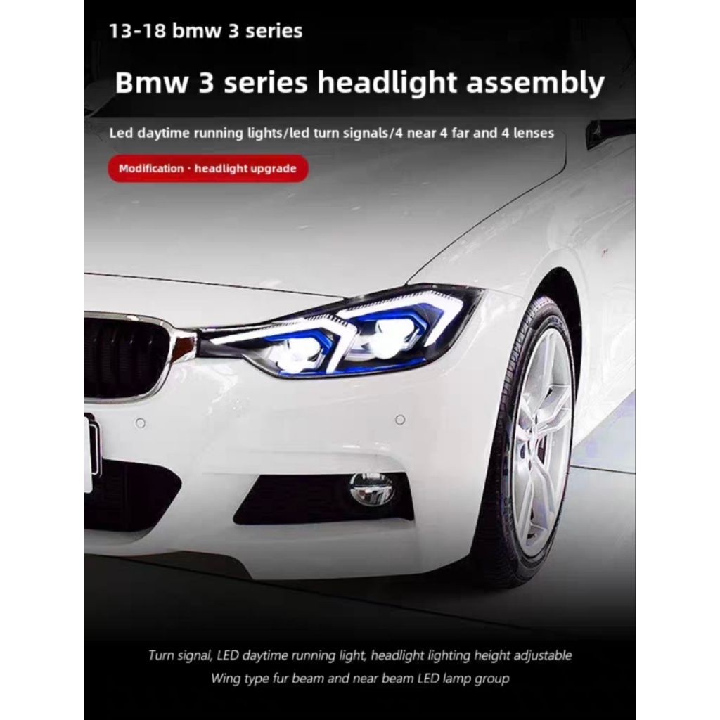 ไฟหน้าทรงสปอร์ต BMW f30 f35