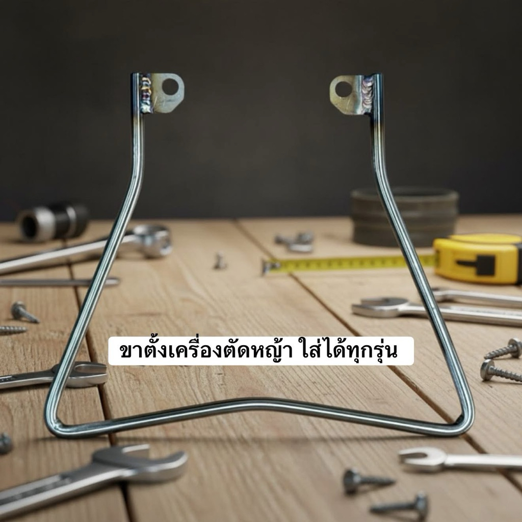 ขาตั้งเครื่องตัดหญ้า ใส่ได้ทุกรุ่น วัสดุ สแตนเลส คุณภาพสูง ทนทานต่อการใช้งาน