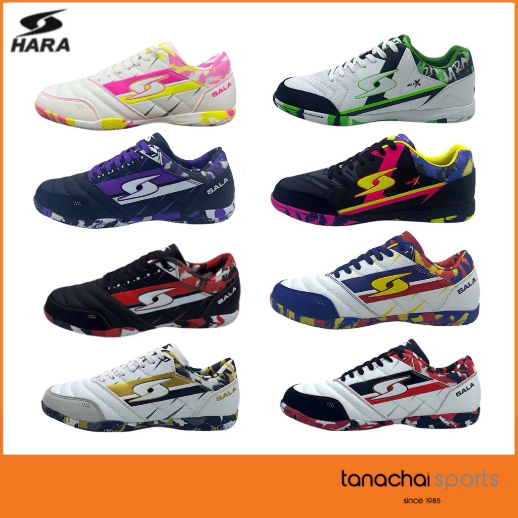 HARA Futsal SALA รองเท้าฟุตซอล น้ำหนักเบา รหัสรุ่น FS002 FS003 มีไซส์ (เด็ก-ผู้ใหญ่)