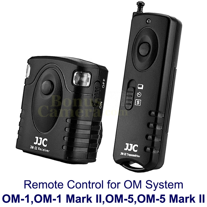 JM-J2(II) รีโมทไร้สายกล้อง OM System OM-1,OM-1 Mark II,OM-5,OM-5 Mark II Wireless Remote Control